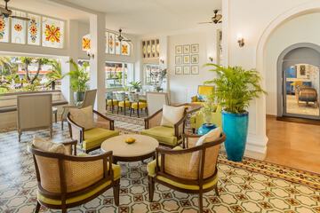 Lobby sitting area