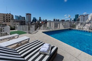 Rooftop pool