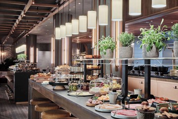 Breakfast area