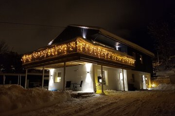 Front of property - evening/night