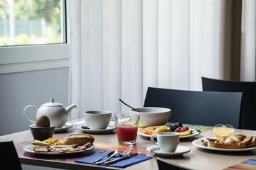 Breakfast area