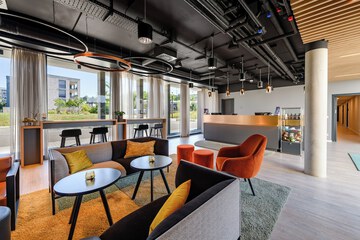 Lobby sitting area