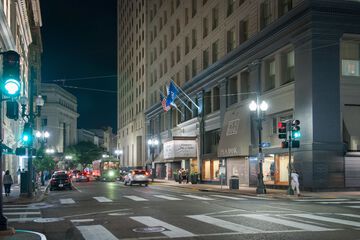 Front of property - evening/night