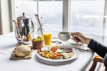Breakfast area