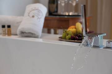 Private spa tub