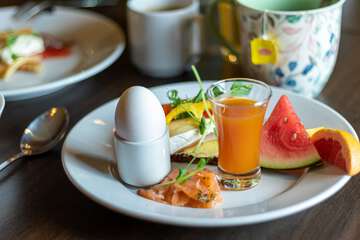 Breakfast buffet
