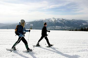 Snowshoeing