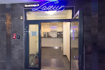 Interior entrance
