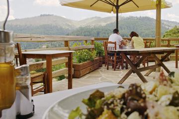 Couples dining