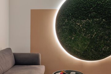 Lobby sitting area