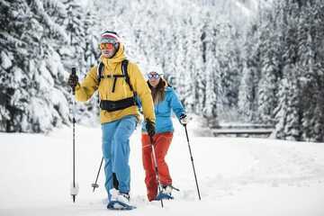 Snowshoeing