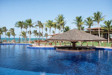 Poolside bar