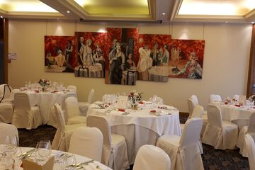 Indoor wedding