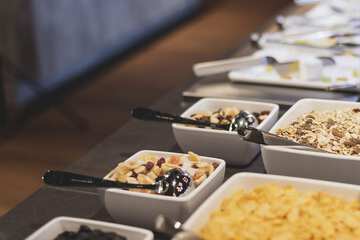 Breakfast buffet