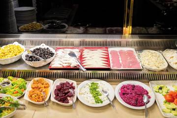 Breakfast buffet