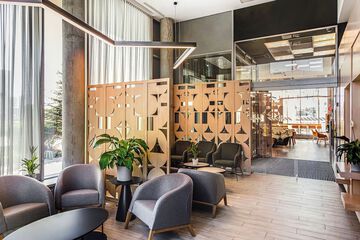 Lobby sitting area