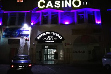 Front of property - evening/night