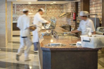 Breakfast area