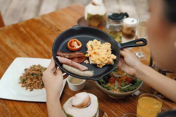 Breakfast buffet