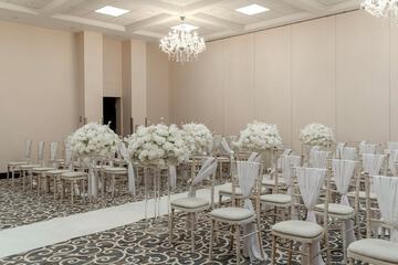 Indoor wedding