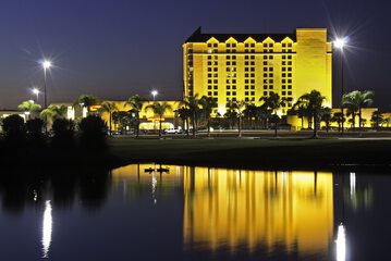 Front of property - evening/night