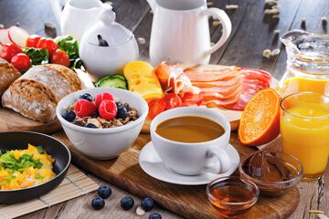 Breakfast buffet