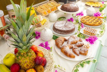 Breakfast buffet