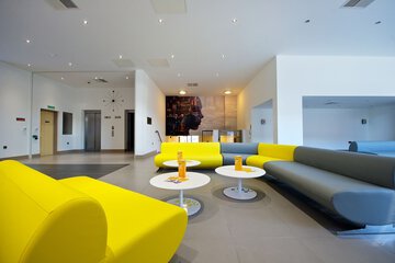 Lobby sitting area