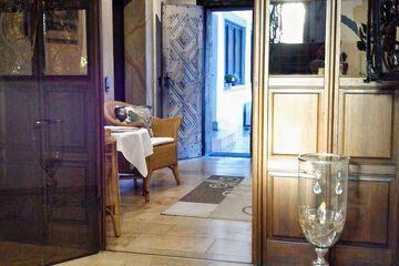 Interior entrance