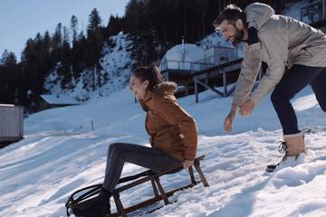 Sledding
