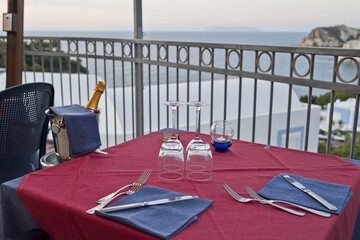 Couples dining