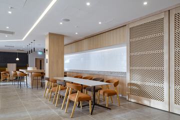 Breakfast area