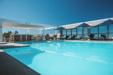 Rooftop pool