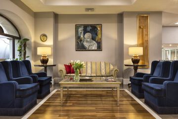 Lobby sitting area
