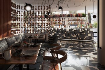 Breakfast area