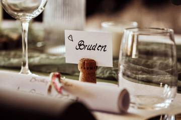 Indoor wedding