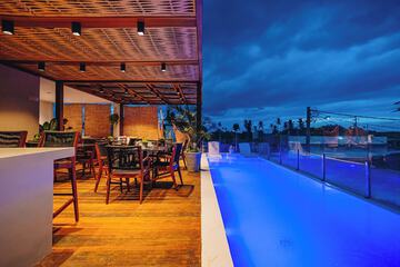 Rooftop pool