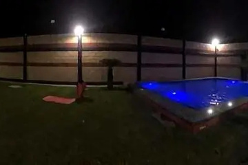 outside