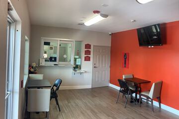 Check-in/check-out kiosk