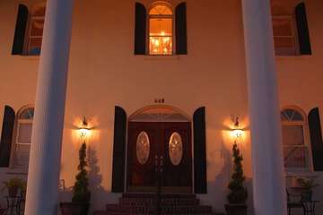 Front of property - evening/night