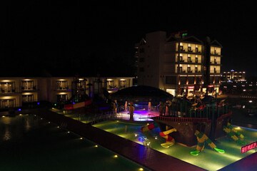 Front of property - evening/night