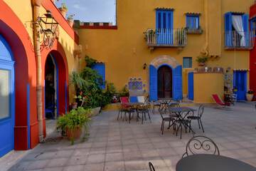 Courtyard view
