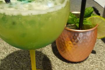 Poolside bar