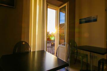 Breakfast area