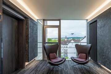 Lobby sitting area