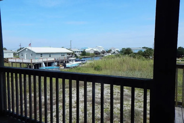 outside