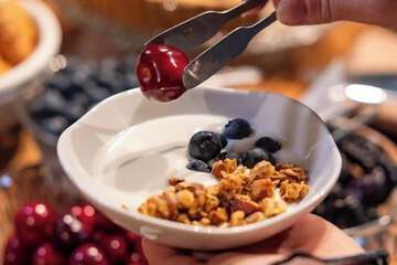 Breakfast buffet