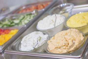 Breakfast buffet