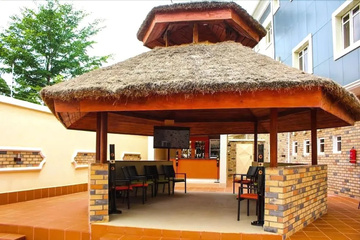 outside