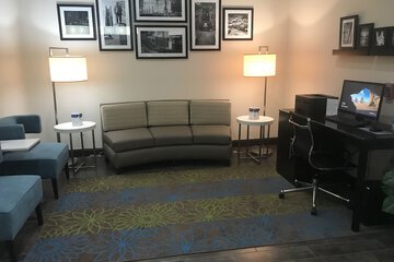 Lobby sitting area